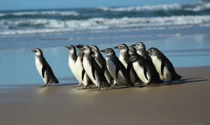 Animais, Pinguins Foto Agência Petrobras