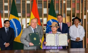 Brasil E Bolívia Assinam Acordo Para Ampliar Produção De Fertilizantes Foto Marcio Batista Mre