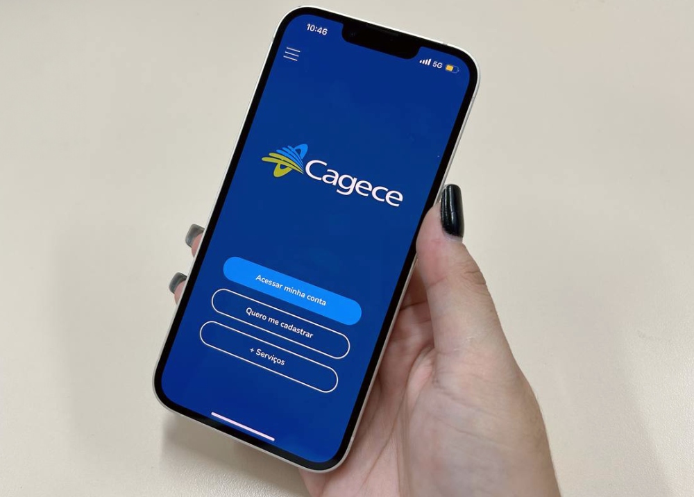 Nova versão do Cagece App oferece mais segurança para os usuários do serviço