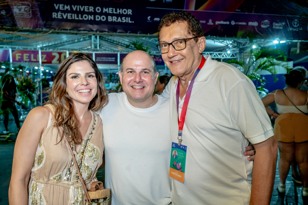 Carol Bezerra, Roberto Claúdio e Elpídio Nogueira