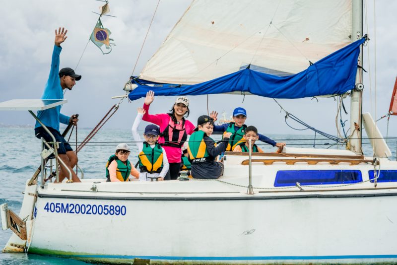 Diversão garantida - Iate Clube realiza colônia de férias infantil com diversas atividades náuticas