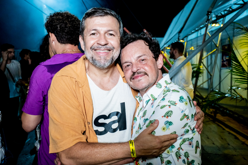 Élcio Batista e Matheus Nachtergaele