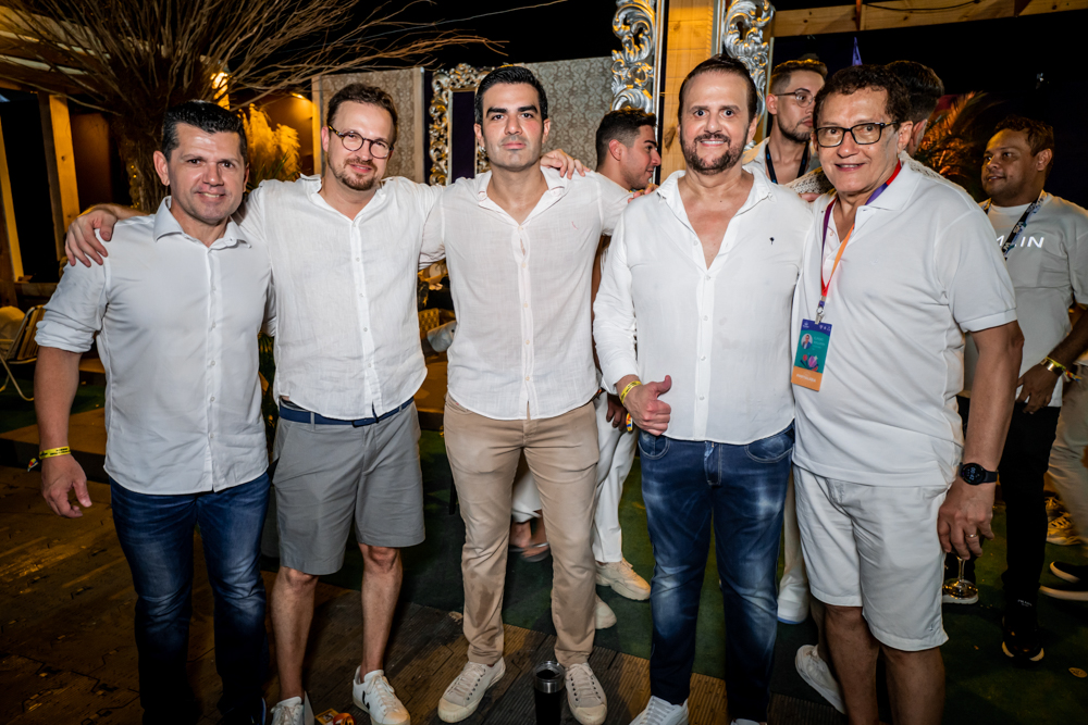 Erick Vasconcelos, Daniel Aderaldo, Rodrigo Nogueira, Adrísio Câmara e Elpídio Nogueira