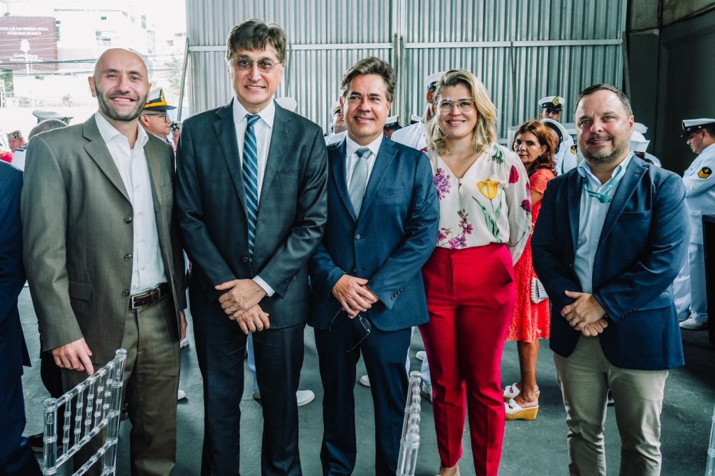 Fabio Grandchamp, Hugo Figueiredo, Roberto Castro, Rebeca Oliveira E Andre Magalhaes