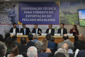 Governo E Apexbrasil Firmam Acordo Para Internacionalização Do Setor Pesqueiro E Aquícola Foto Enir Rodrigues