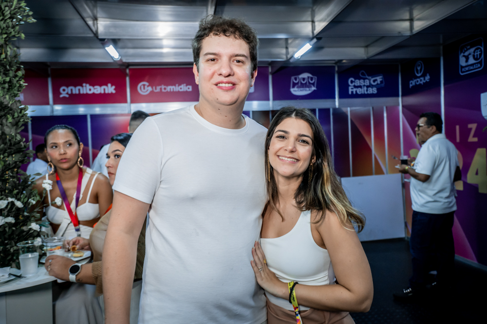 Guilherme Colares e Jéssica Guimarães