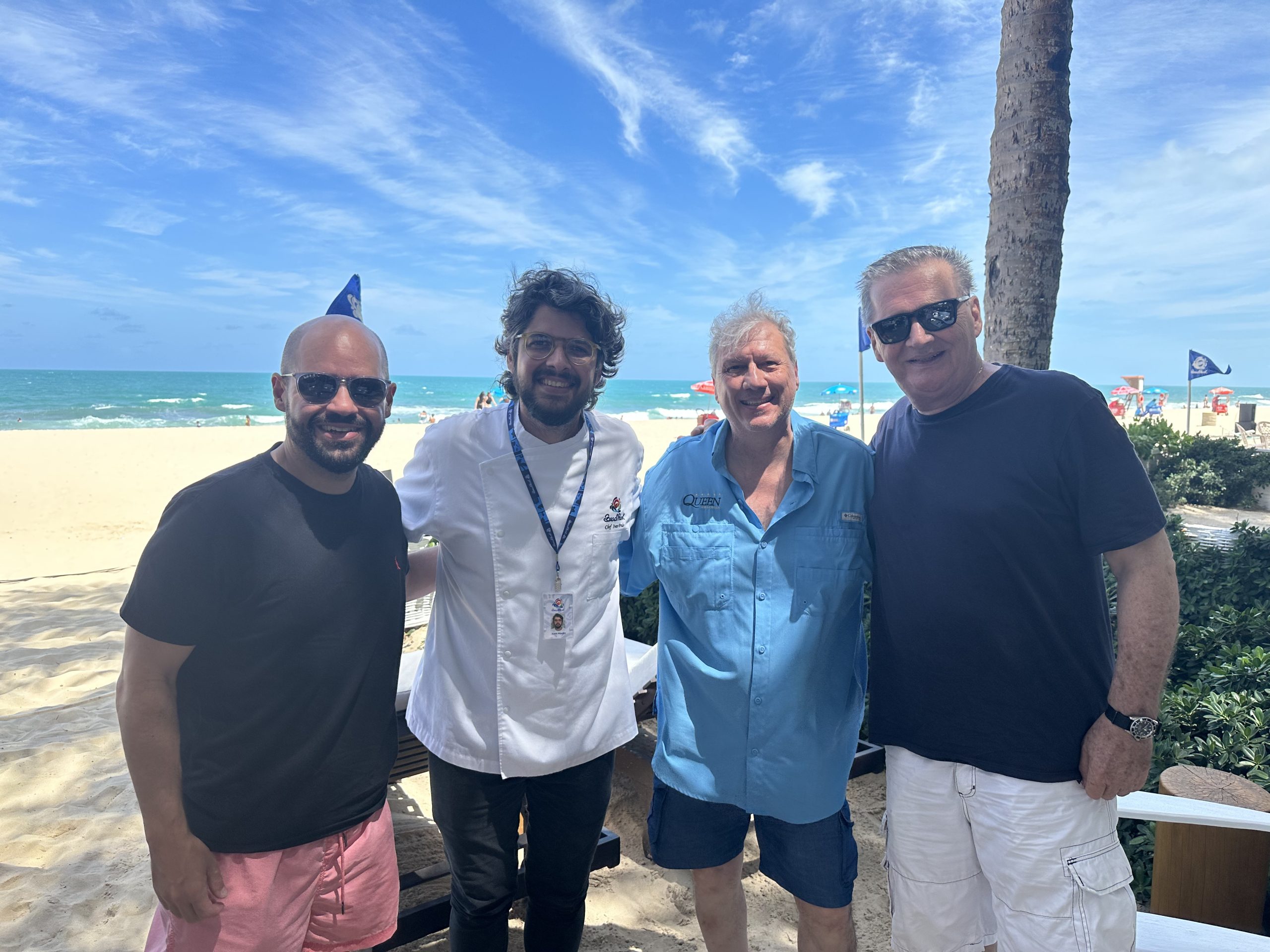 Restaurante de Praia do Beach Park foi palco do encontro de grandes chefs