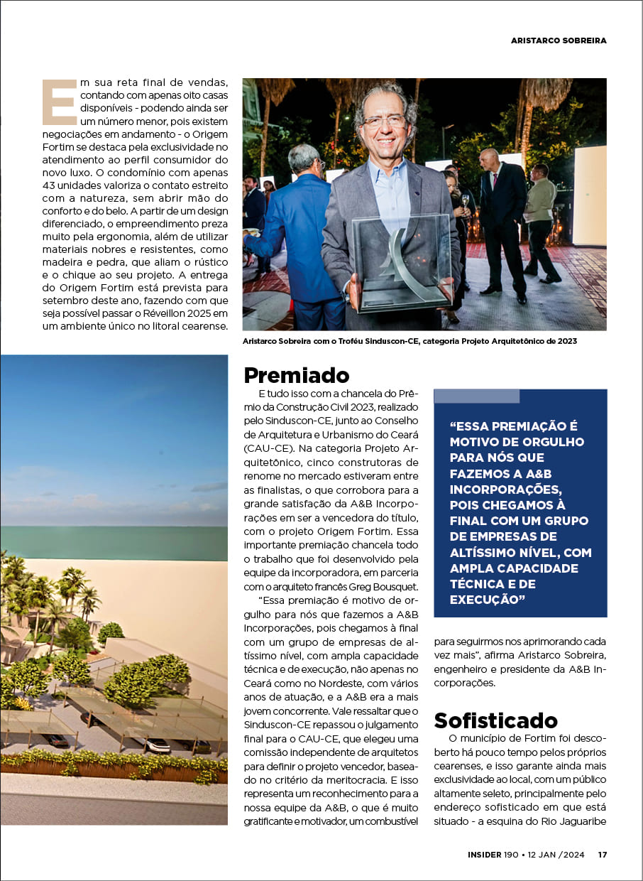 Insider #190 Aristarco Sobreira17