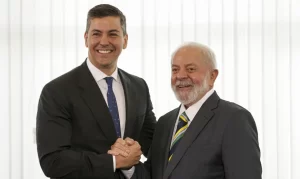 Lula E Santiago Pena Presidente Do Paraguai Foto Agência Brasil