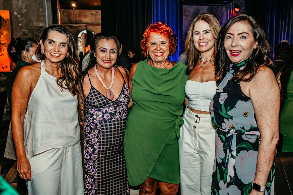 Marcia Travessoni, Bia Jordao, Fatima Duarte, Luciana Souza E Gina Pompeu