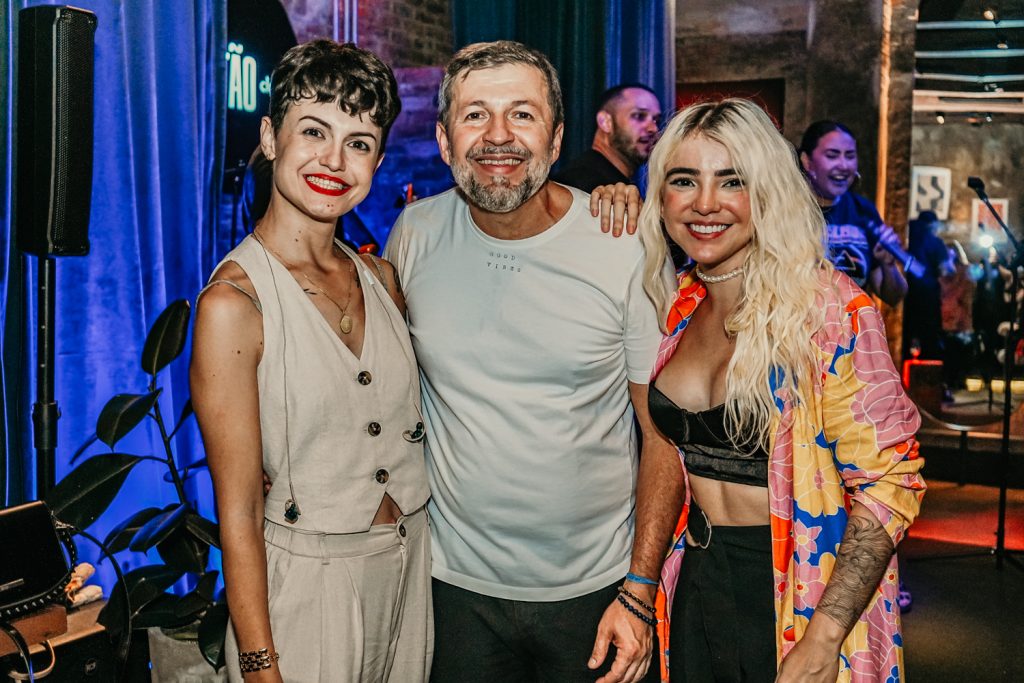 Mariana Lima, Elcio Batista E Camila Marieta