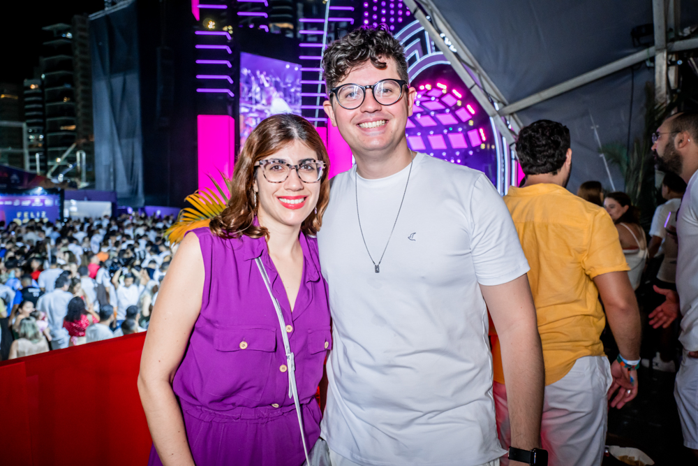 Mariana Otoch e Salviano Gois