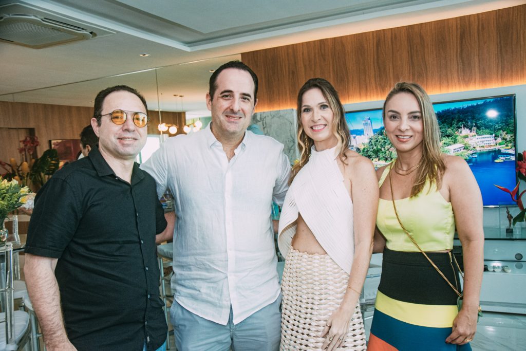 Marinaldo Cavalcante, Leonardo Carneiro, Fabia Carneiro E Michela Cavalcante