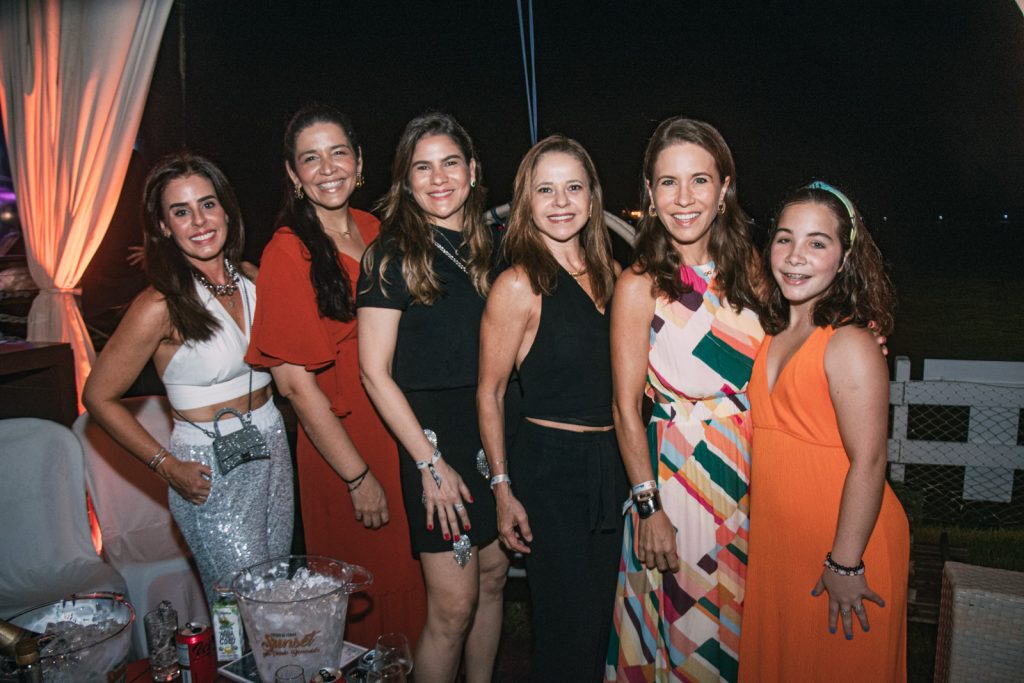 Melania Rodrigues, Manoela Ferreira, Luciana Borges, Claudiane Borges, Patricia Bathory E Sabrina Fiuza