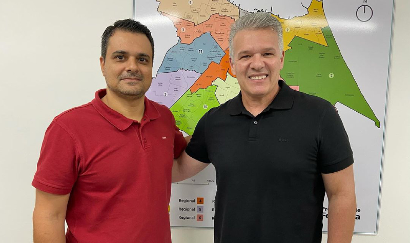 Gardel Rolim se reúne com Ferruccio Feitosa para tratar sobre demandas de Fortaleza: “Em breve, teremos novidades”