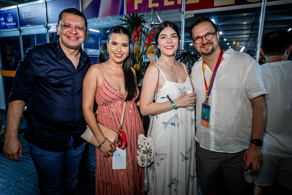 Renato Lima, Raquel Maia e Daniel Aderaldo