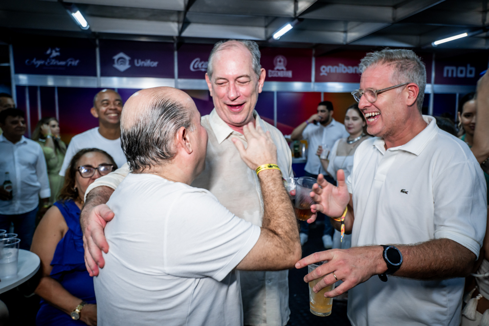 Roberto Claúdio, Ciro Gomes e Jorge Albuquerque