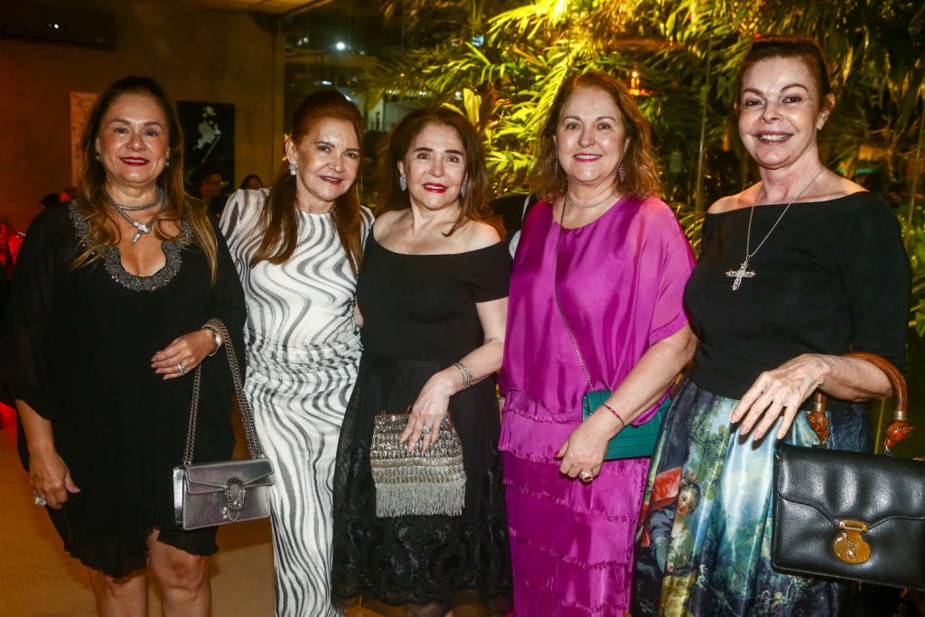 Sara Philomeno, Claudia Rebouças, Dalva Arrais, Marise Castelo Branco E Glaucia Andrade (1)