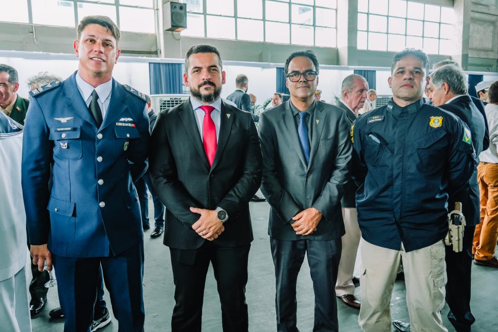 Tc Lauro, Sup Diego Azeevedo, Andre Rocha E Erico Rocha