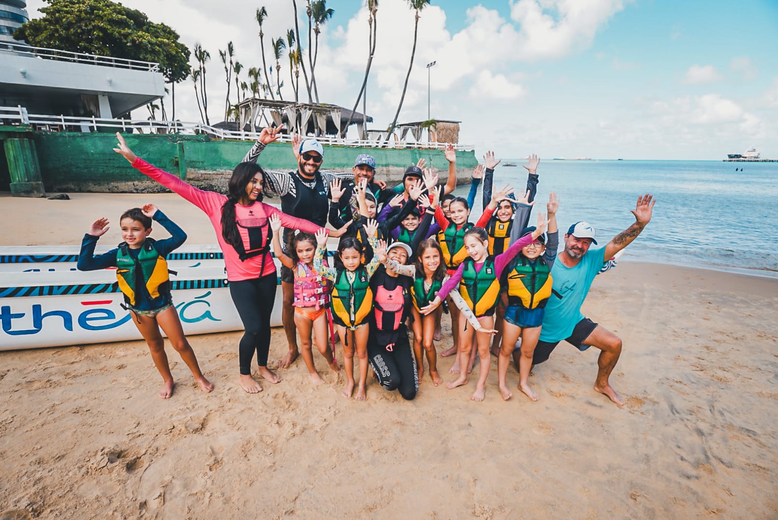 Iate Clube promove colônia de férias infantil com diversas atividades náuticas