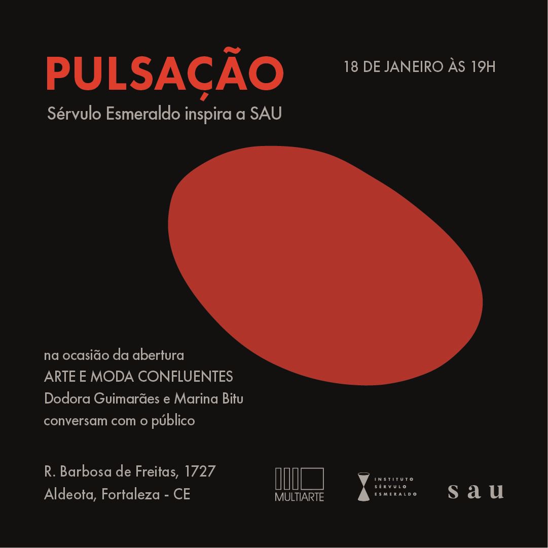 Galeria Multiarte será palco da exposição “Pulsação: Sérvulo Esmeraldo como inspiração da Sau”