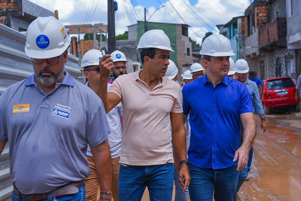 Capitão Wagner visita prefeito de Salvador Bruno Reis e conhece experiências exitosas da gestão