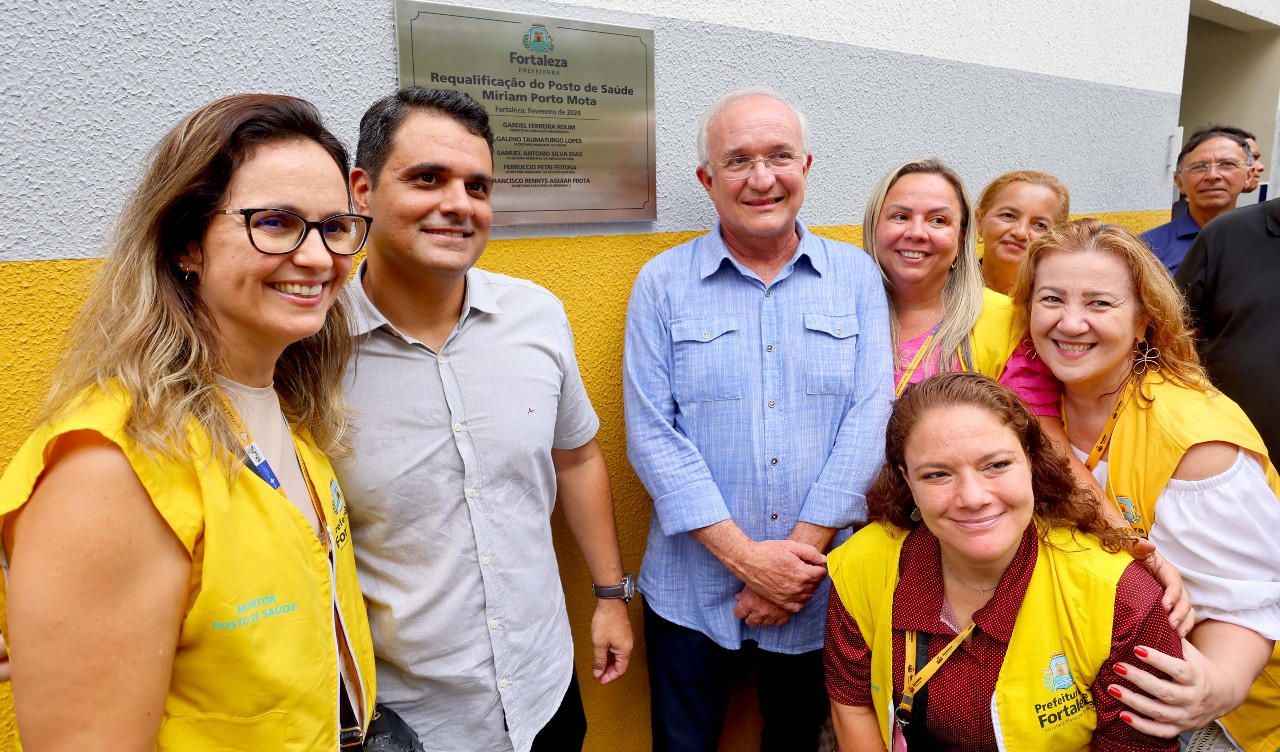 Gardel Rolim entrega posto Miriam Porto Mota, 14ª unidade requalificada na Capital