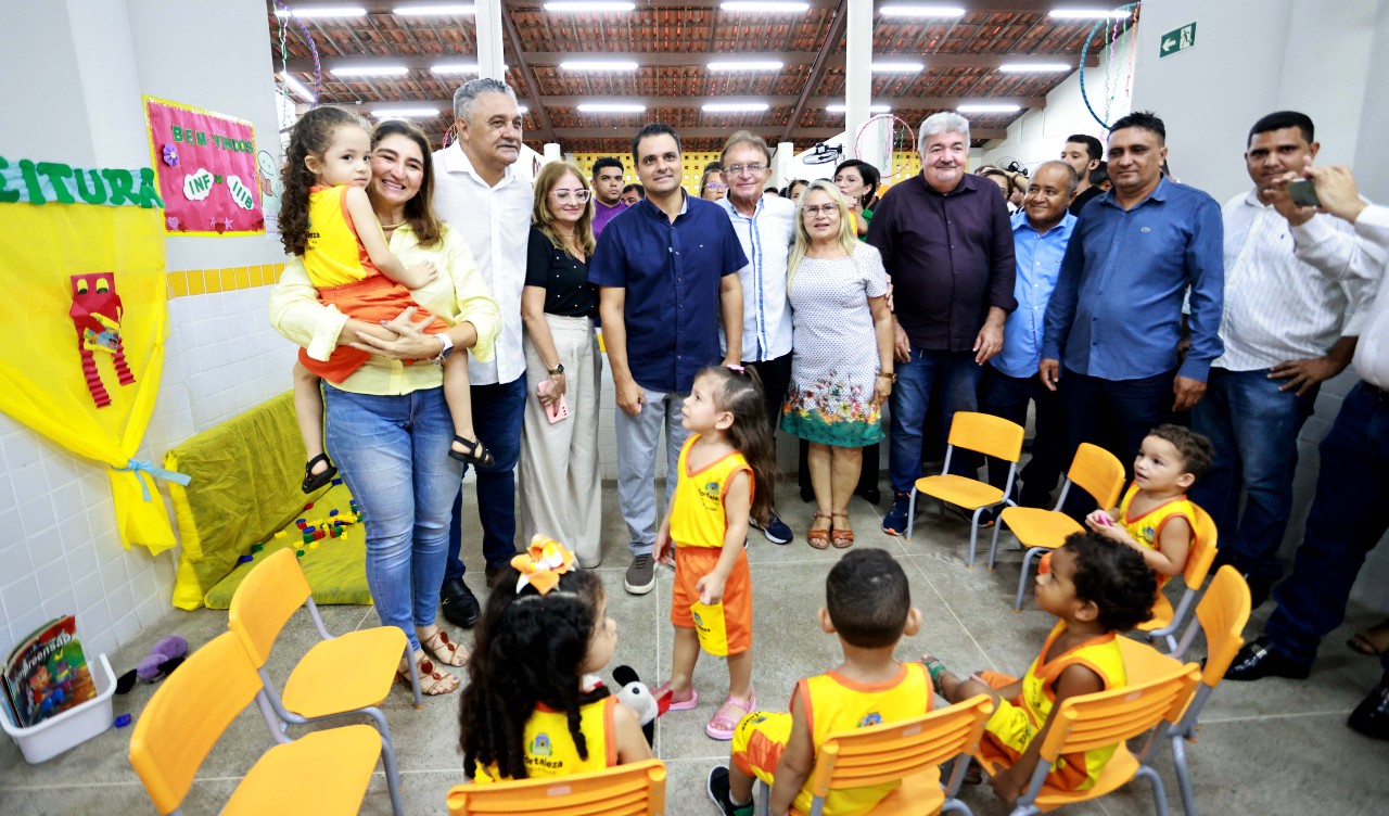 Gardel Rolim entrega Centro de Educação Infantil no Bonsucesso