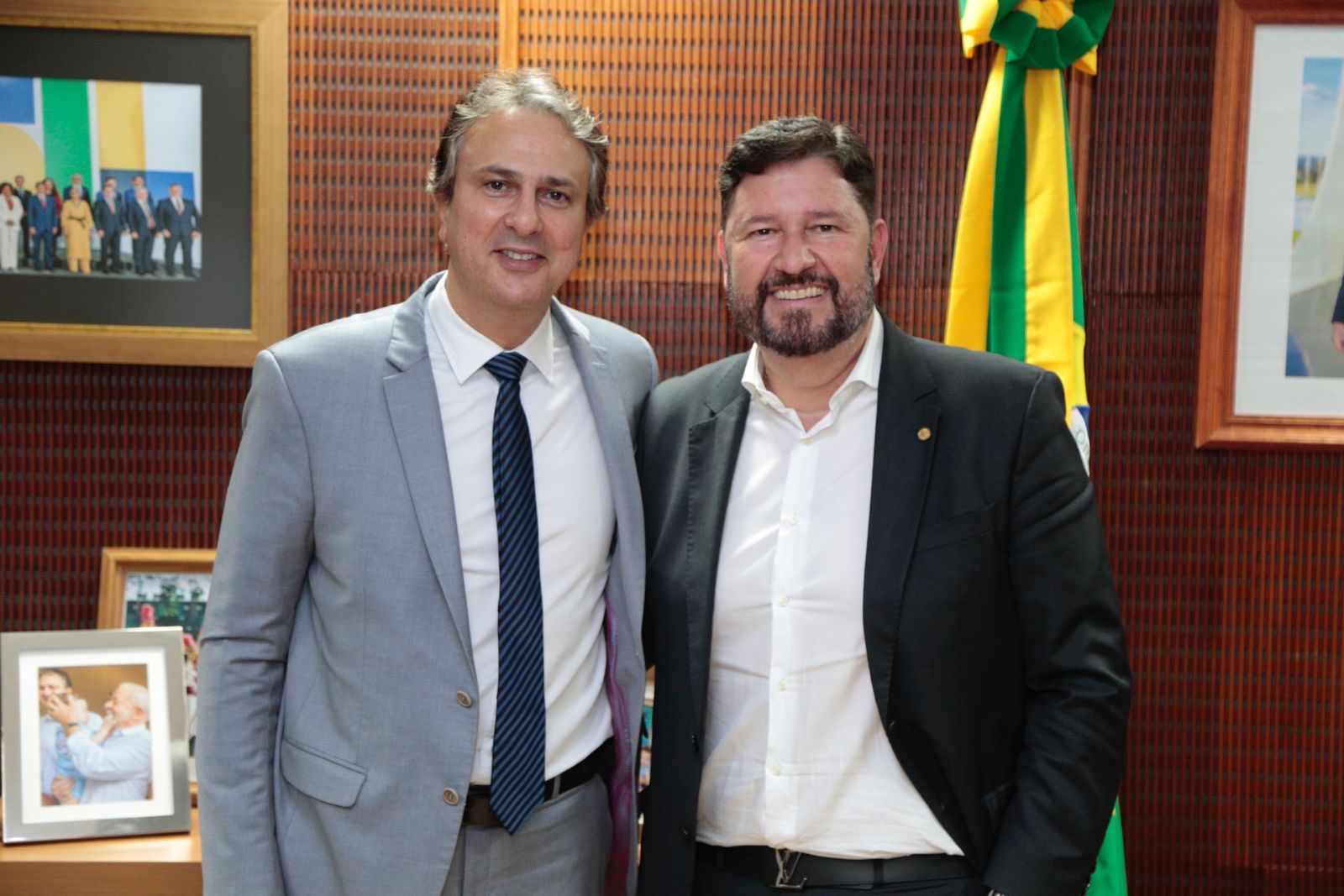 Romeu Aldigueri lidera comitiva cearense em reuniões com Camilo, Augusta e Guimarães em Brasília