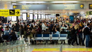 Aeroporto, Passageiros, Turismo Foto Mtur