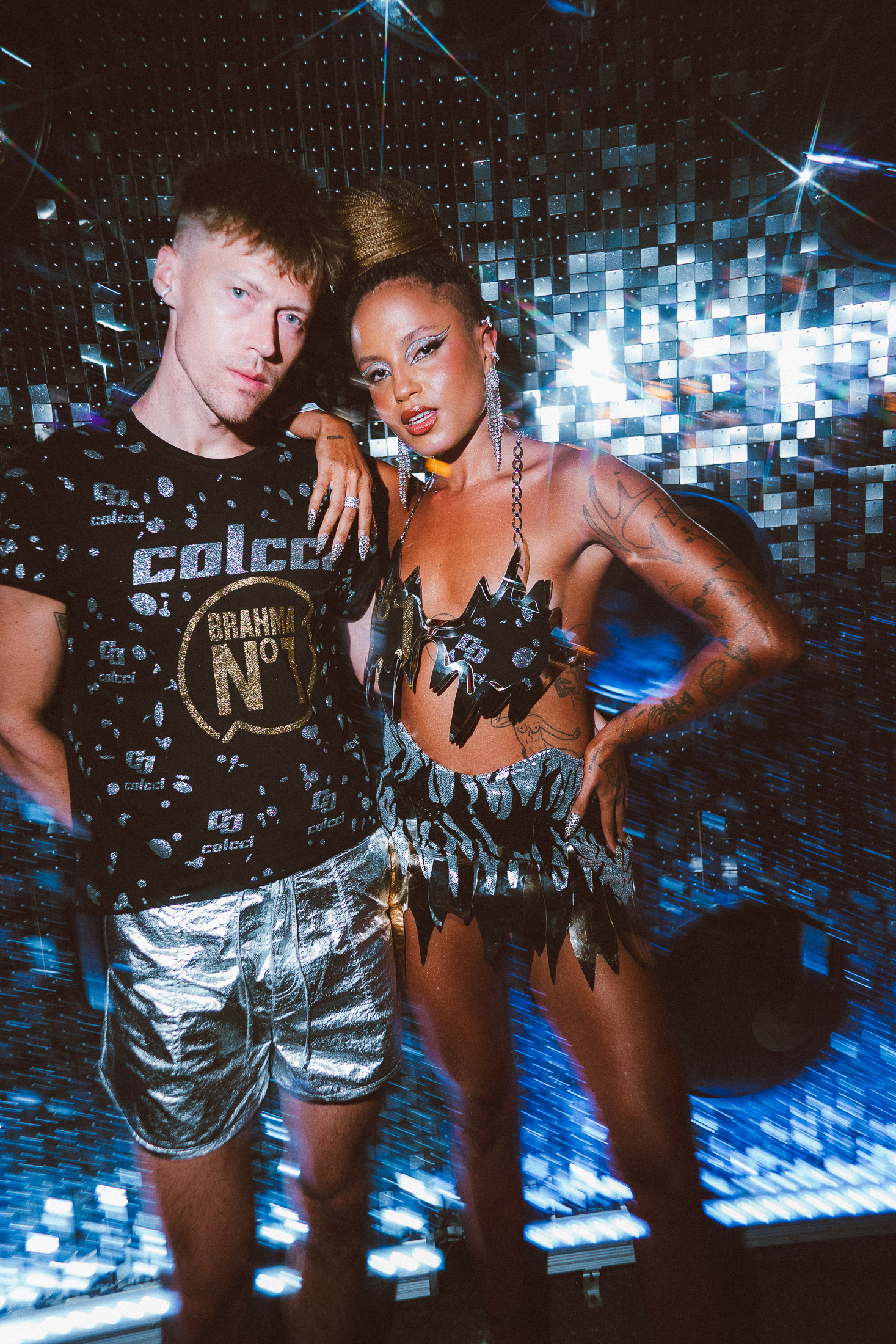 
				Brian Mitchell e Cris Paladino 
				