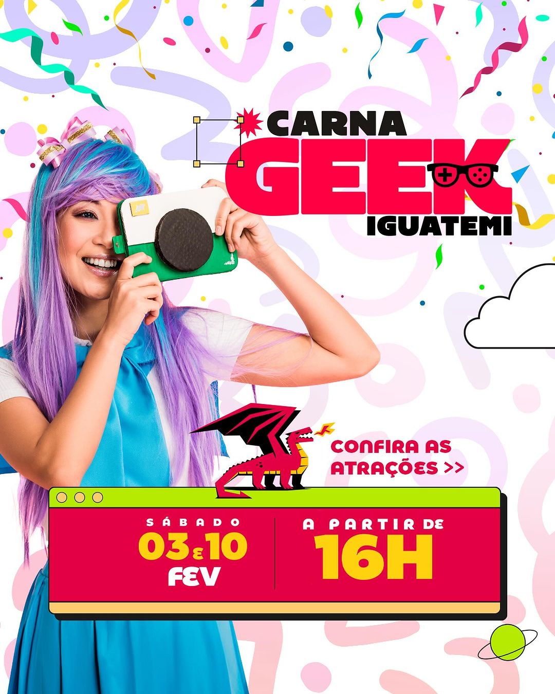 Iguatemi Bosque realiza primeira edição do “Carna Geek do Iguatiz”