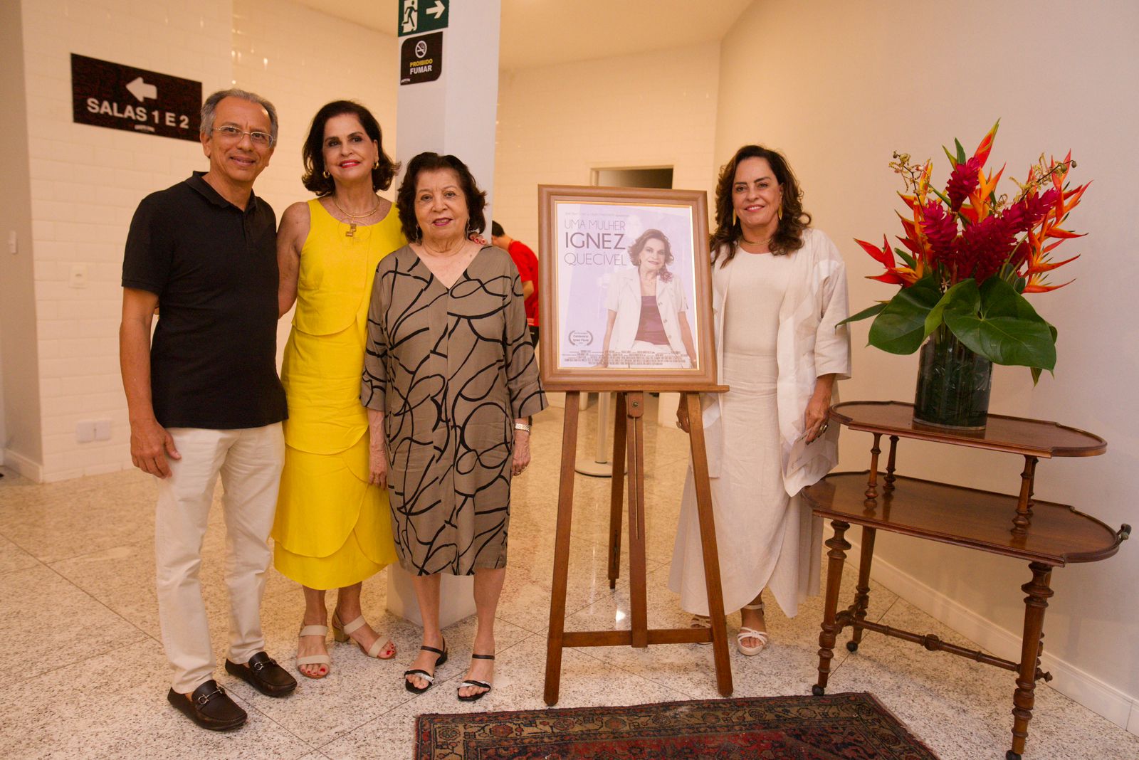 Eduardo Rolim, Elizabeh Fiuza Aragão, Edyr Rolim E Ticiana Fiuza