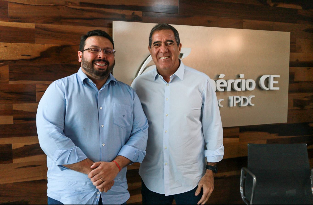 Vladyson Viana se reúne com Luiz Gastão e discute ações entre Governo e Fecomércio Vladyson Viana se reúne com Luiz Gastão e discute ações entre Governo e Fecomércio