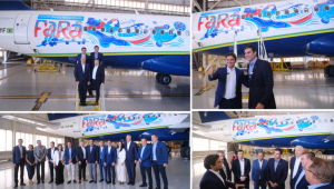 Mtur E Azul Apresentam Primeira Aeronave Temática Pelo Projeto Conheça O Brasil Voando Foto Roberto Castro