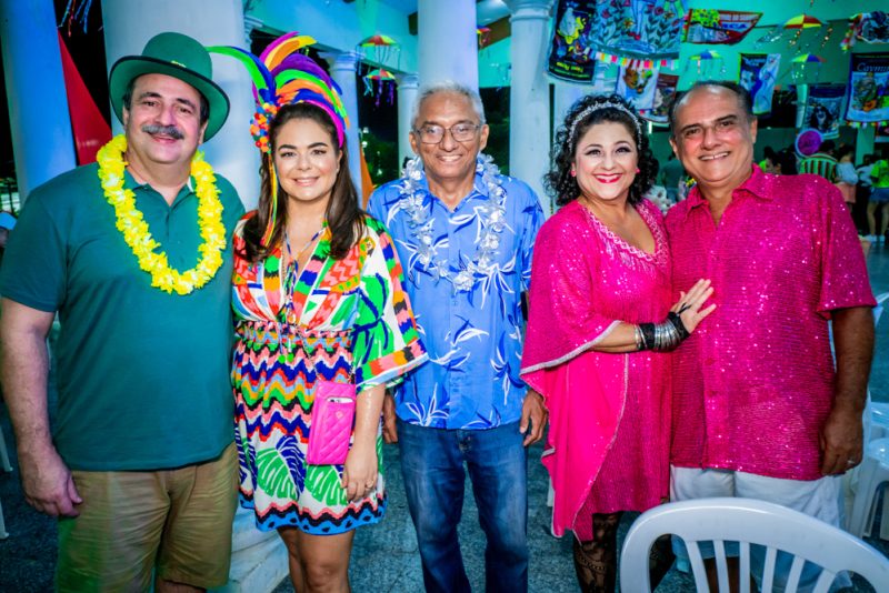 FESTEJO MOMINO - Muita folia e diversão! Foi assim a 56ª edição do Carnaval da Saudade, no Náutico Atlético Cearense