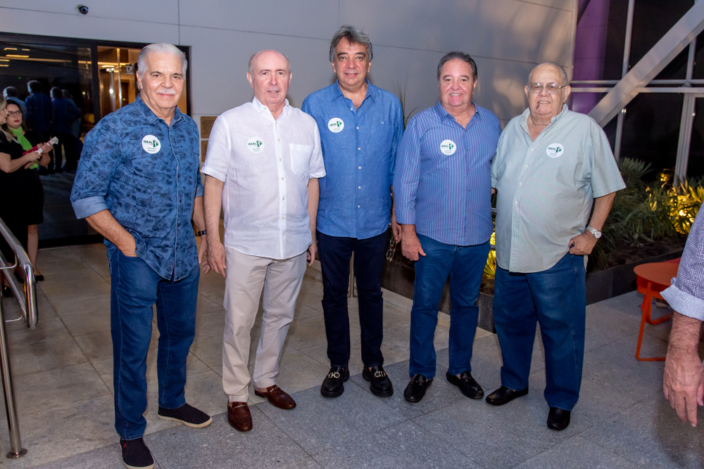 Pio Rodrigues, Amarílio Cavalcante, Carlos Gualter Lucena, Chiquinho Aragão E Claúdio Philomeno