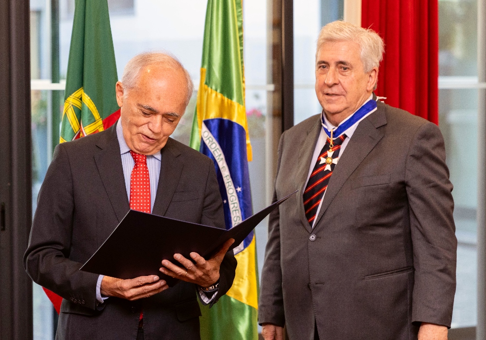 Jorge Rebelo condecorado com o grau de Comendador da Ordem de Rio Branco