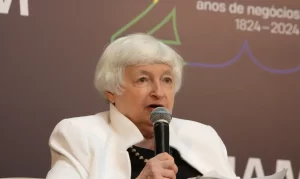 Secretária Do Tesouro Dos Estados Unidos, Janet Yellen Foto Agência Brasil