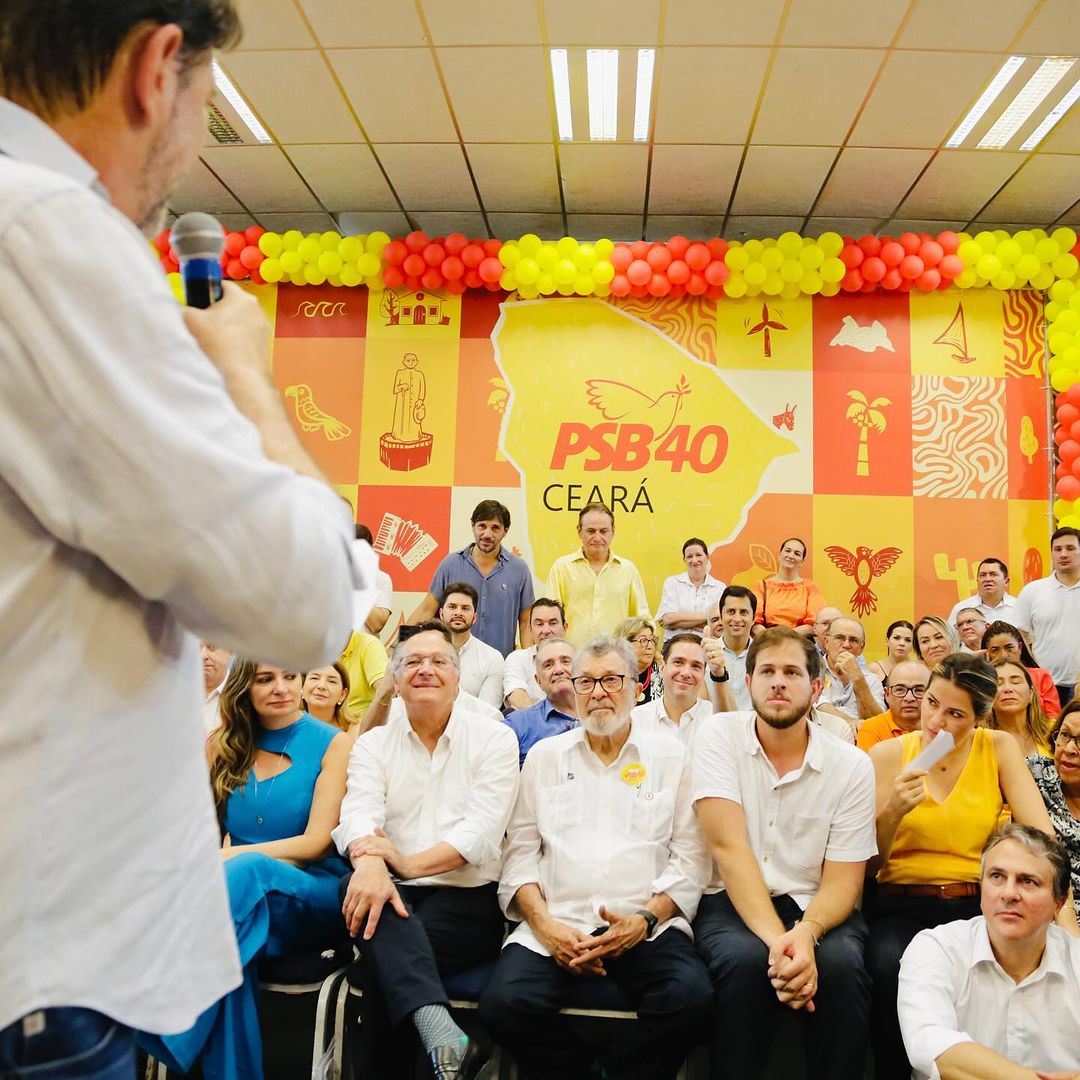 ‘Camilo hoje é a maior liderança política do Ceará’, diz Cid Gomes durante filiação ao PSB Ceará