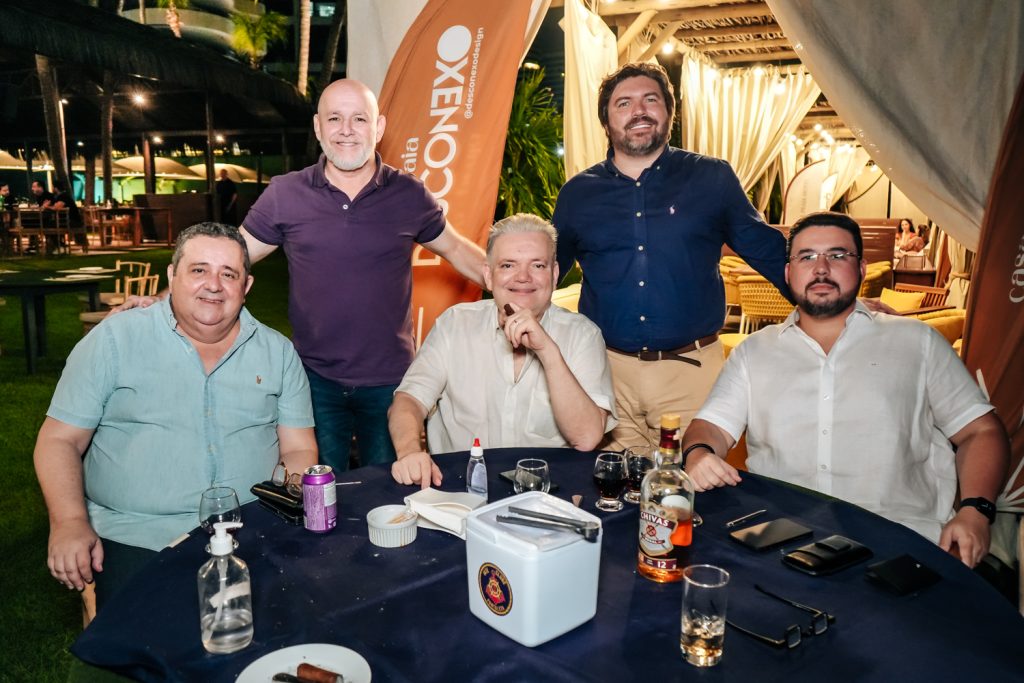 Tiago Alencar, Ricardo Bezerra, Pedro Jorge Medeiros, Francisco Bezerril E Gabriel Brandao