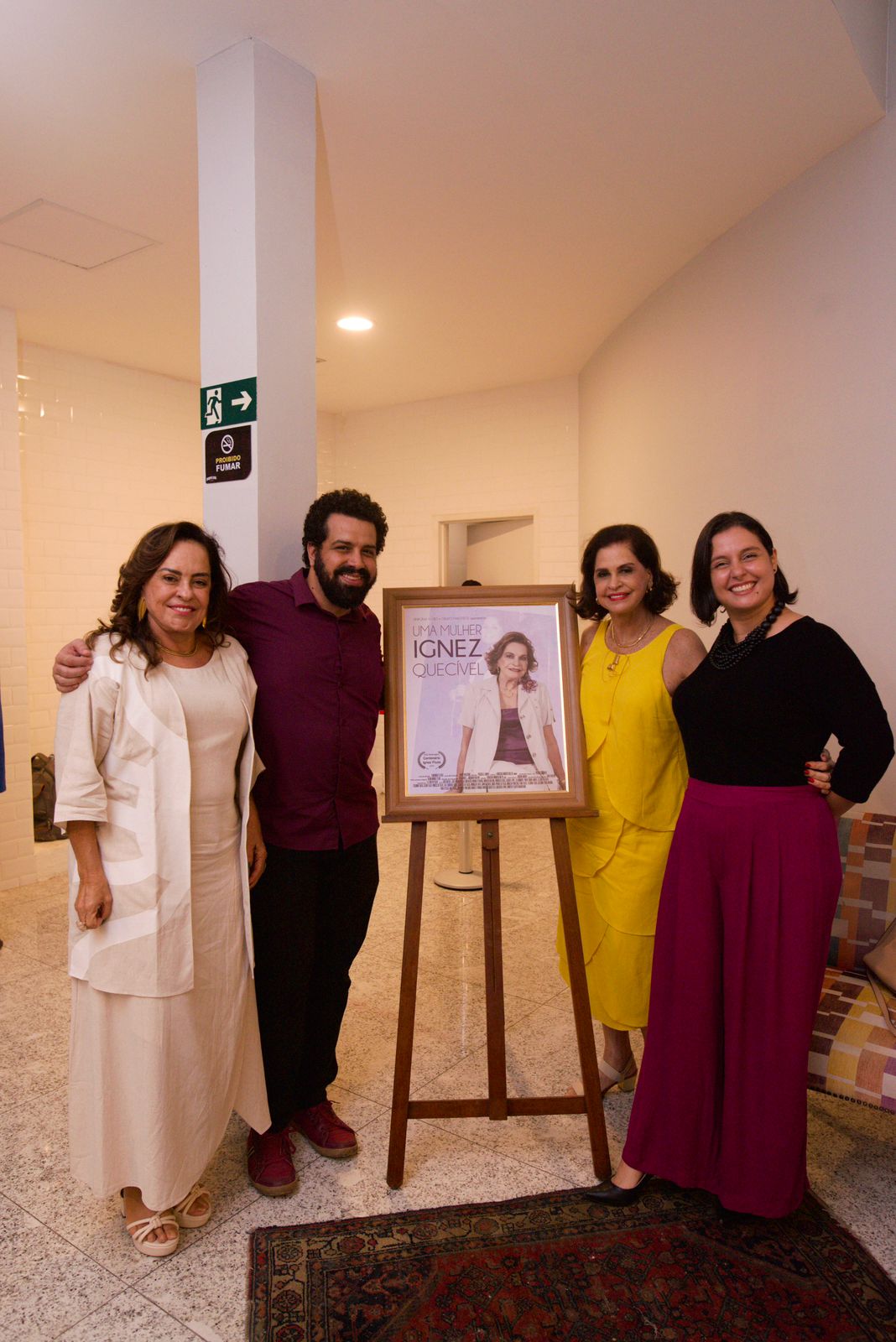 Ticiana Fiuza, Vinicius Bozzo, Elizabeth Fiuza Aragão E Priscille Gomes