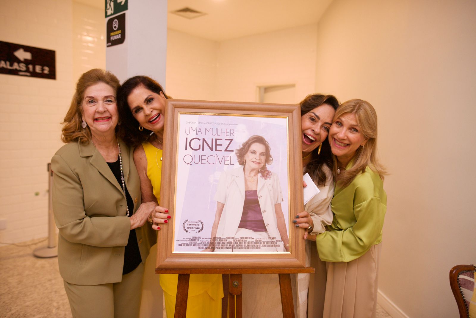 Tita Pinto, Elizabeth Fiuza Aragão, Ticiana Fiuza E Jaqueline