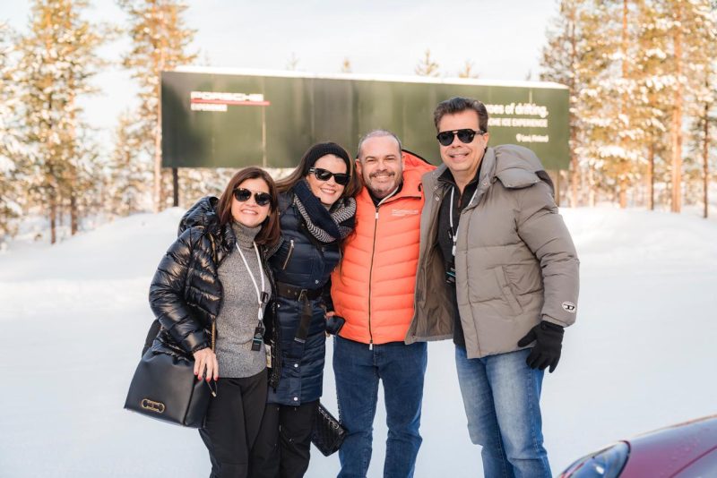 Emoção e velocidade - Porsche Center Fortaleza leva grupo de clientes ao “Porsche Ice Experience”, na Finlândia
