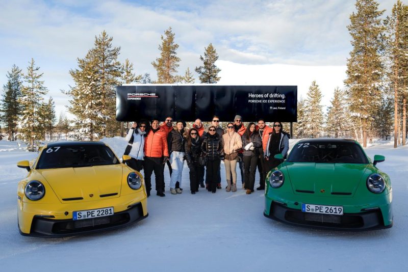 Emoção e velocidade - Porsche Center Fortaleza leva grupo de clientes ao “Porsche Ice Experience”, na Finlândia