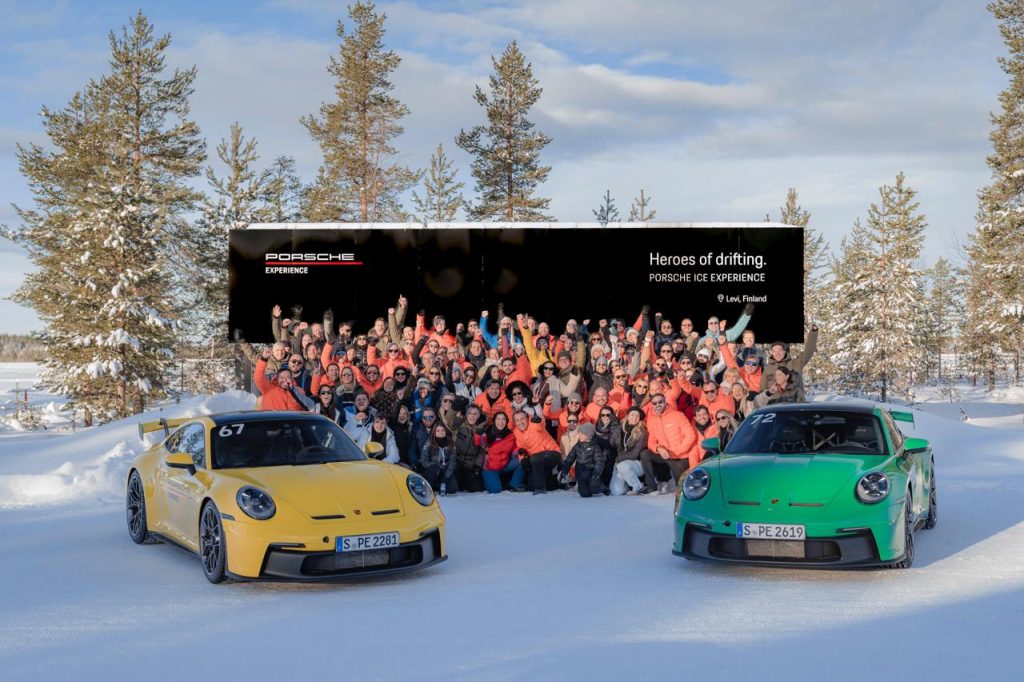Porsche Center Fortaleza leva grupo de clientes ao “Porsche Ice Experience”, na Finlândia