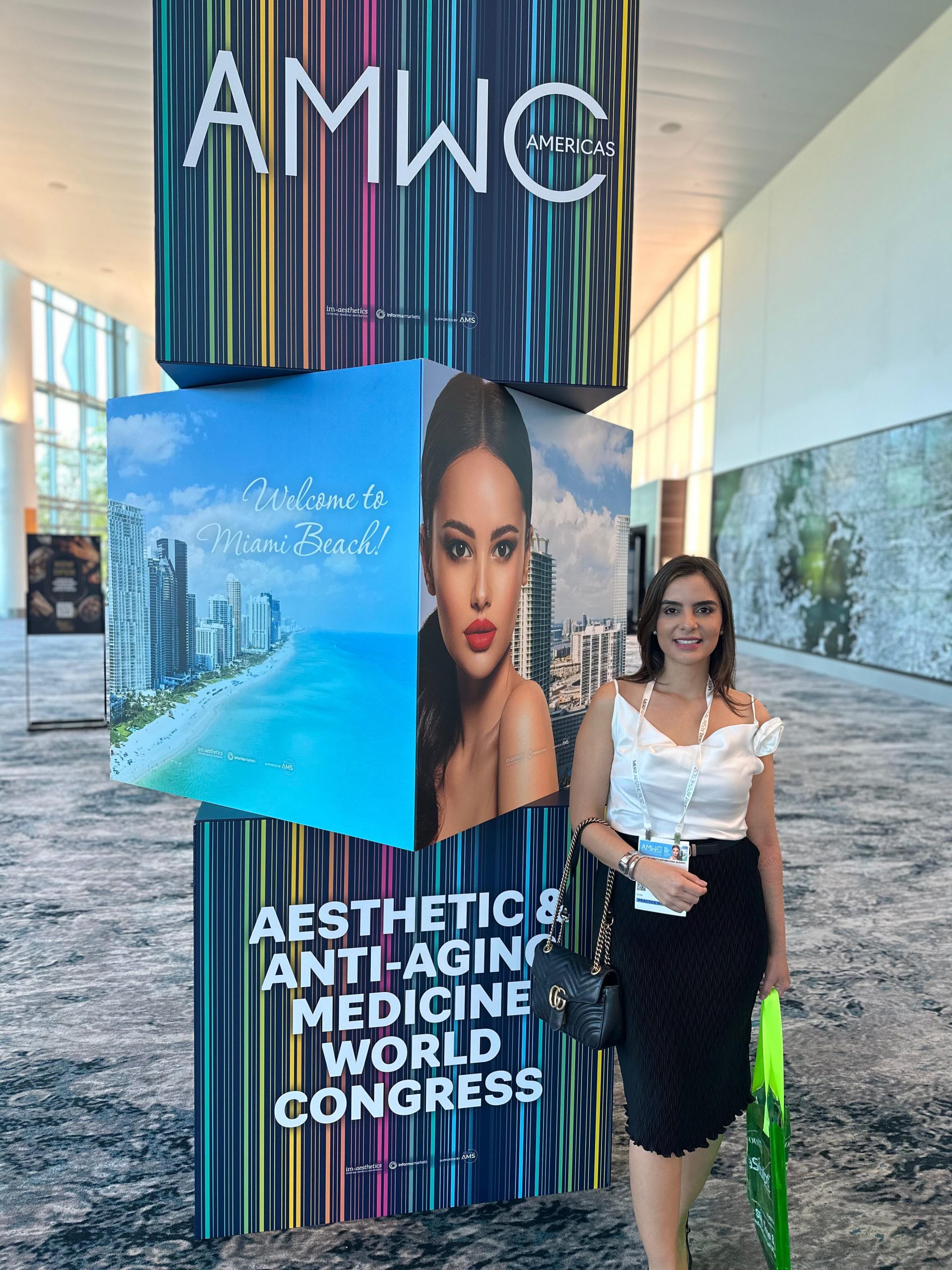 Dra. Lorena Canuto participa do AMWC Americas, em Miami