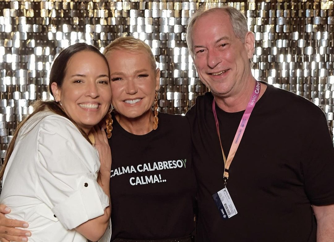 Ciro Gomes e Giselle Bezerra curtem o maior Carnaval em alto mar no Navio da Xuxa 2024