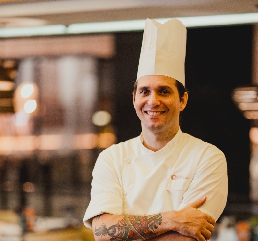 Restaurante Mucuripe, do Hotel Gran Marquise, tem novo chef de cozinha para comandar a proposta mediterrânea