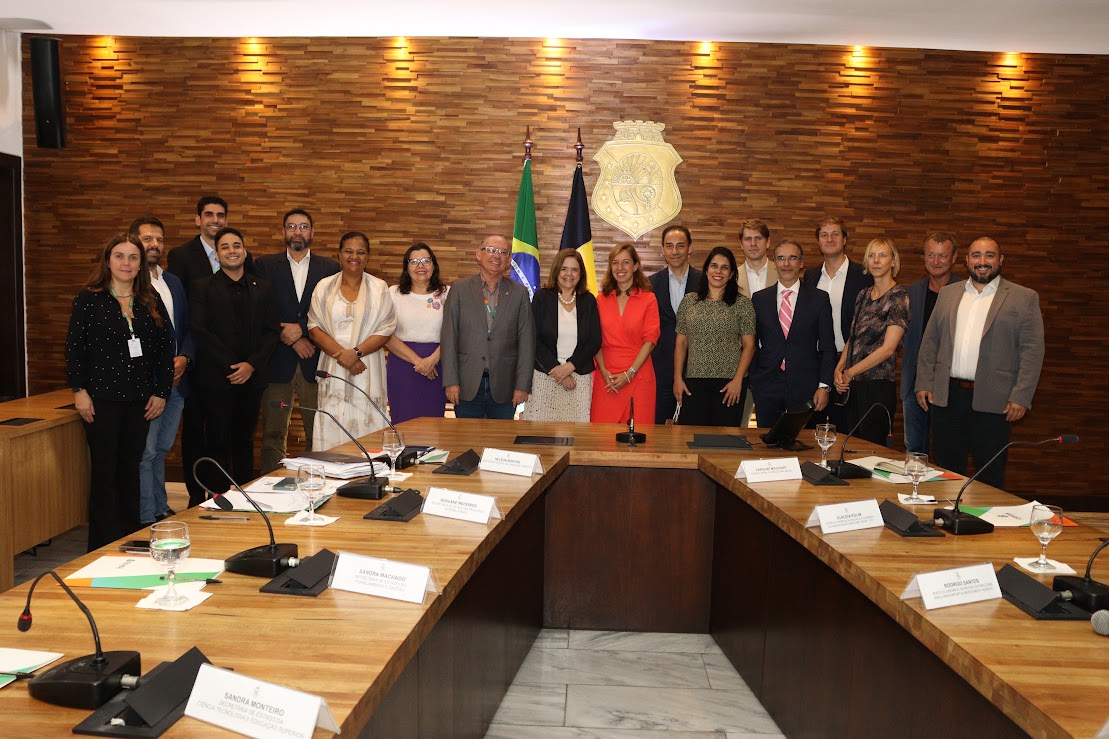 Empresários da Bélgica conhecem potencial do Ceará e discutem parceria para a produção de energia renovável